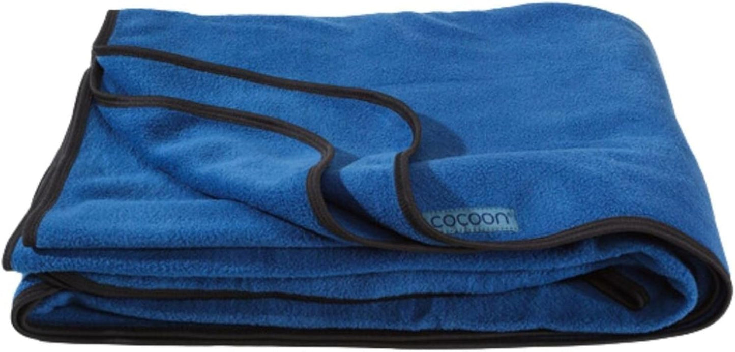 cocoon- Premium - Travel Fleece Blanket - Cozy, Soft, Warm, Lightweight - Regular 79" x 63"