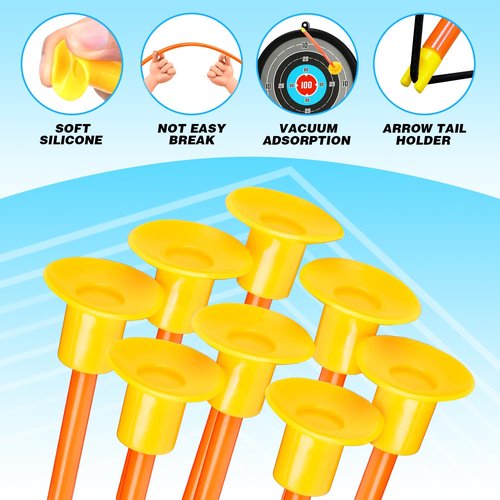 Life Bow and Arrow Set for Kids 4-12, Light Up Archery Bows with 2 Targets, Outdoor Toy Games for Boys