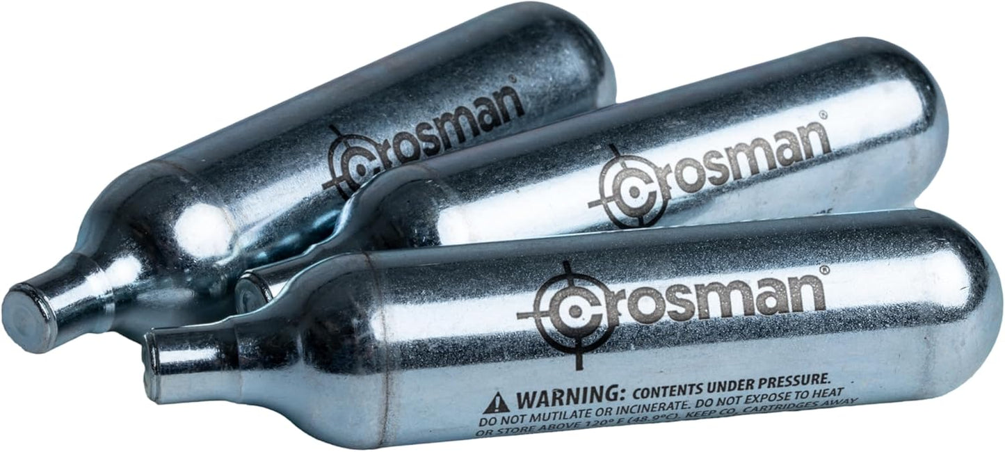 Crosman 5-Count CO2 Cartridges For Air Rifles And Air Pistols