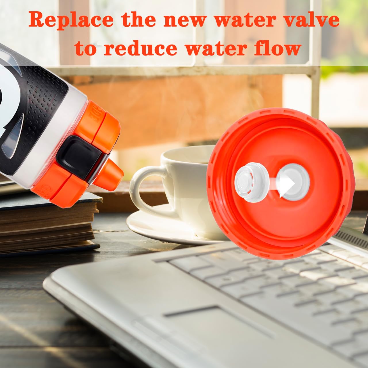 10 Pack Replacement Valves Compatible with Gatorade Water Bottle Dispensing Rubber Valves Silicone Valve Replacement Accessories for Gatorade GX 30oz & Squeeze Bottle 32oz Plastic Inserts No Leak