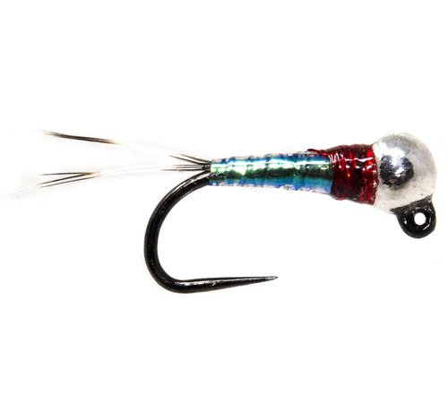 36 Premium Tungsten Bead Perdigon Nymphs Fly Fishing Flies Assortment | Trout and Grayling Fishing Lure