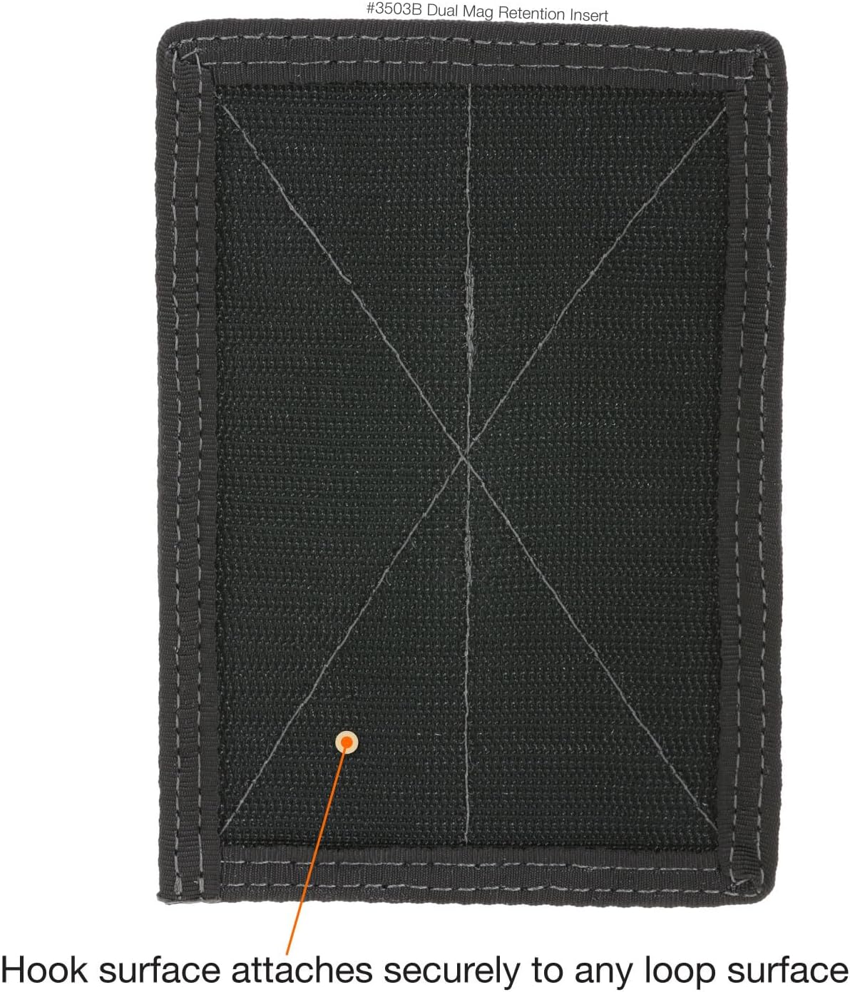 Dual Mag Retention Insert (Black)
