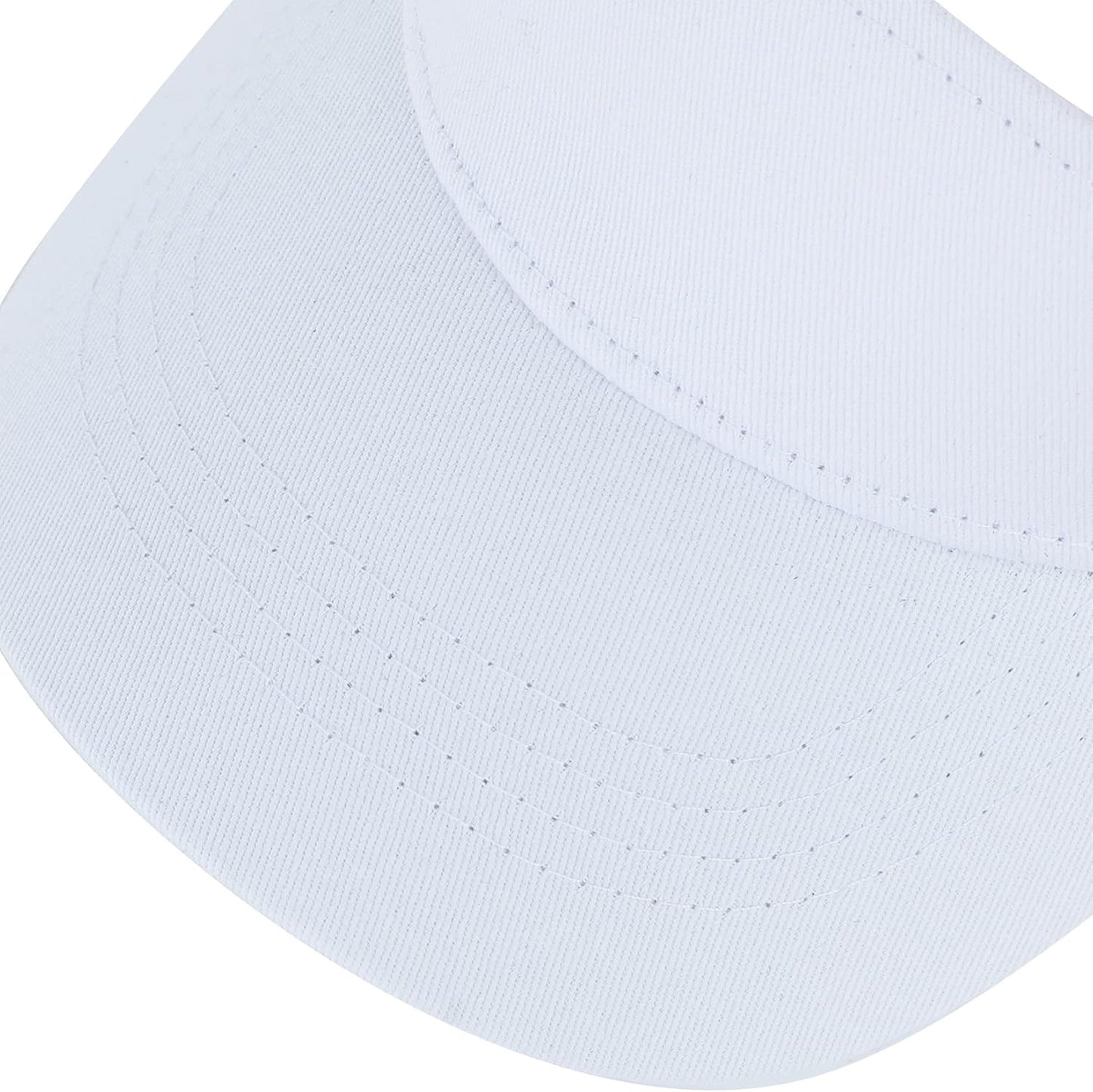 Kids Adjustable Sun Visor Hat | Cotton Athletic Cap for Girls & Boys