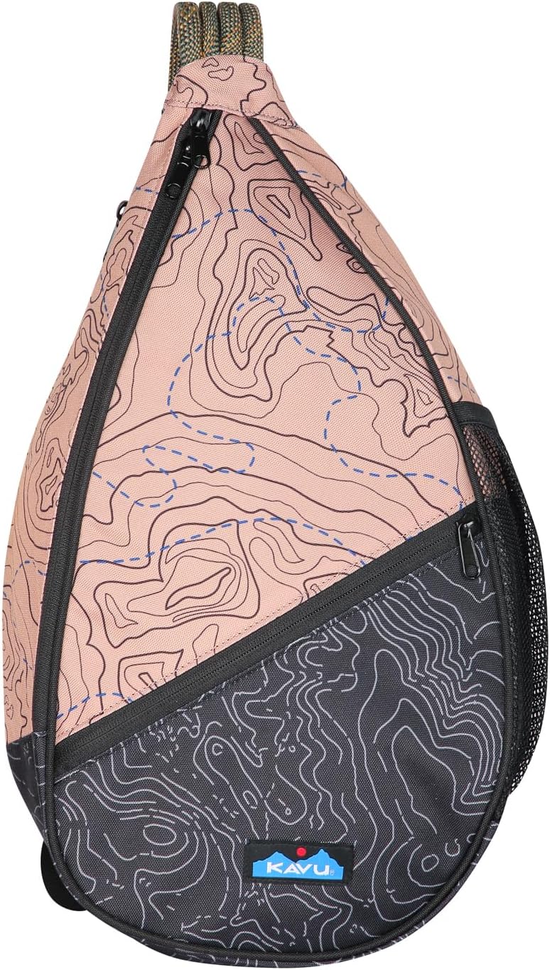 KAVU Paxton Pack Backpack Rope Sling Bag - Jet Black