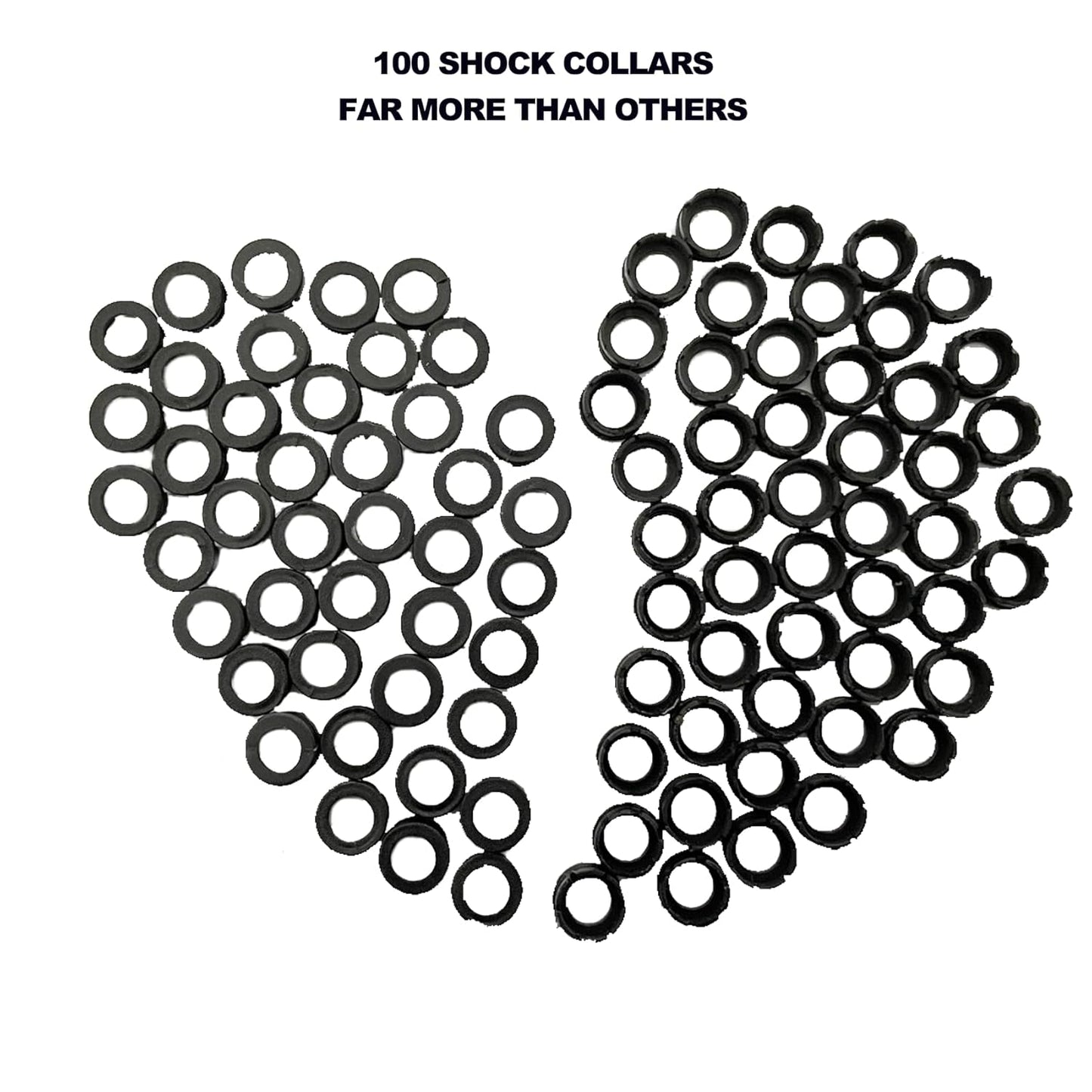 100 PCS High Performance Replacement Shock Collar O-Rings Broadheads Arrowheads