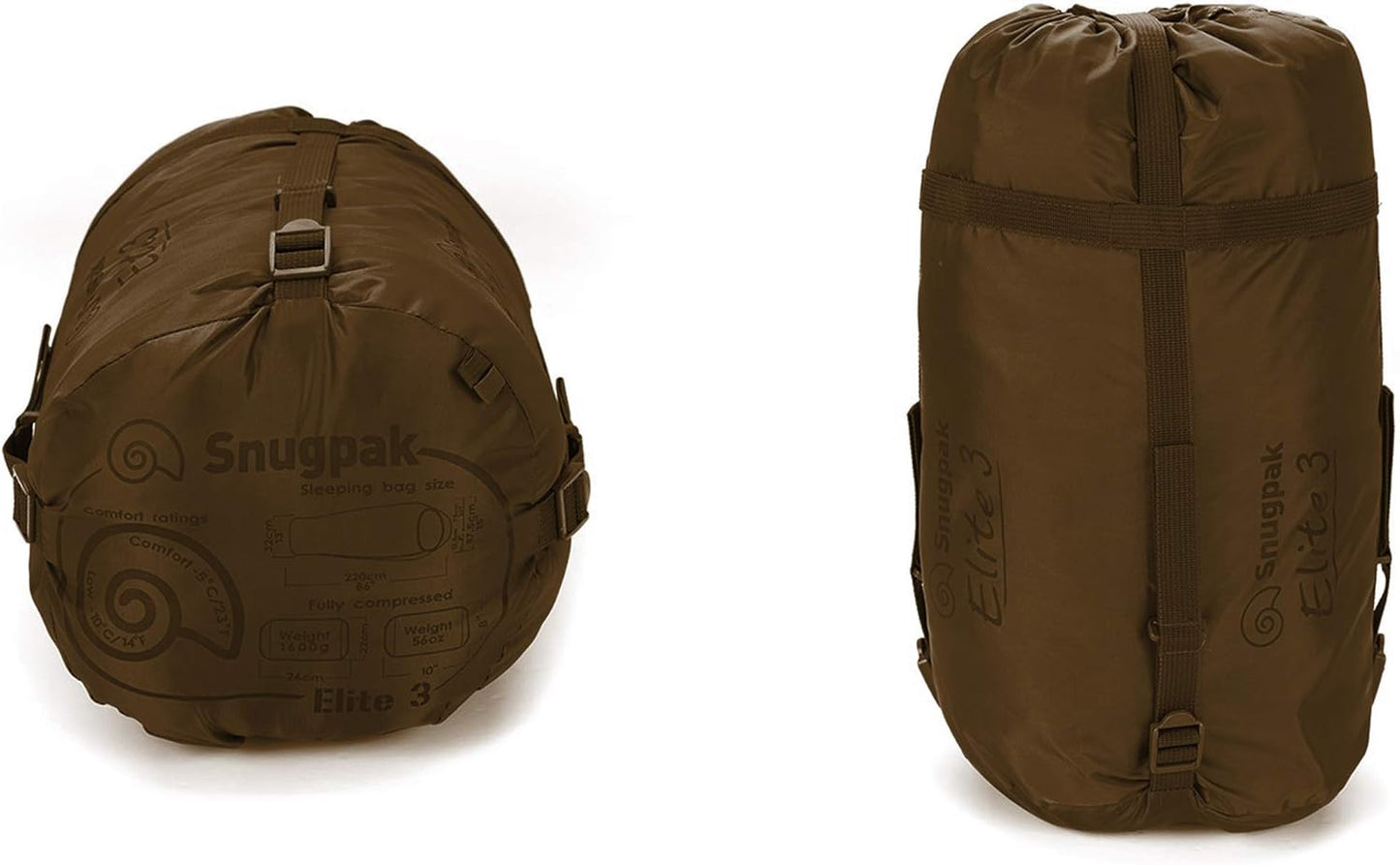 Snugpak Softie Elite 3 Sleeping Bag, 23 Degree, Expanda Panel System for Extra Space