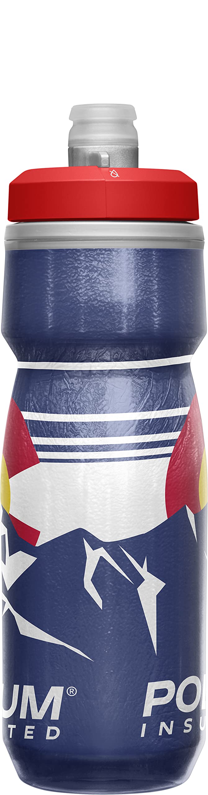 CamelBak Podium Chill Bike Insulated Squeeze Water Bottle Colorado, 21oz