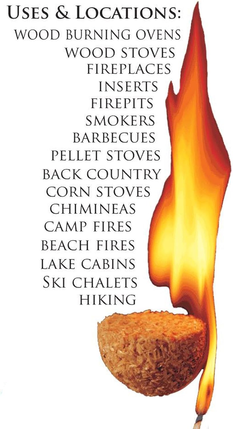 AN170 Fire Starters, 2x2x1.1/4, Tan