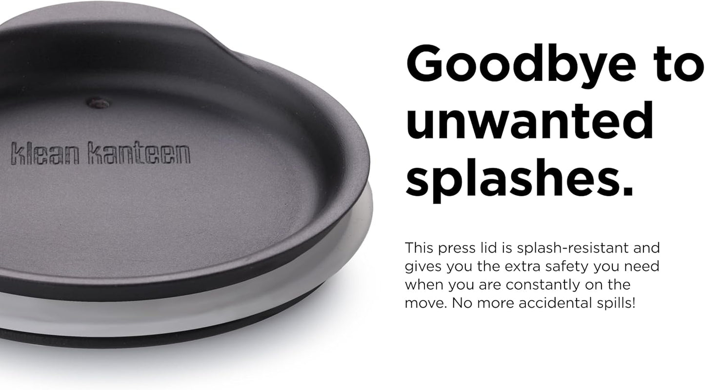 Klean Kanteen Tumbler Lid - Dishwasher-Safe, BPA-Free Lid for Tumblers - Premium Lid Replacement - Black