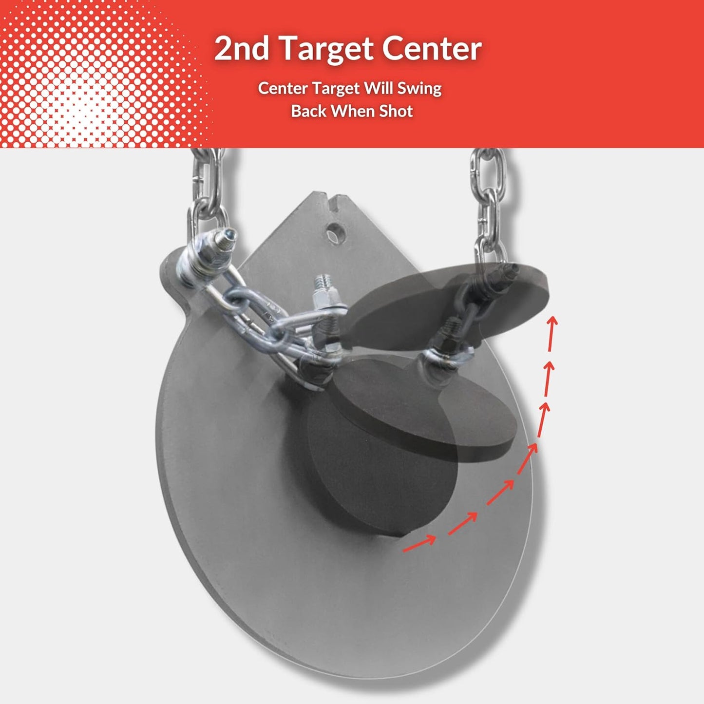 Bullseye Steel Gong Shooting Targets -
