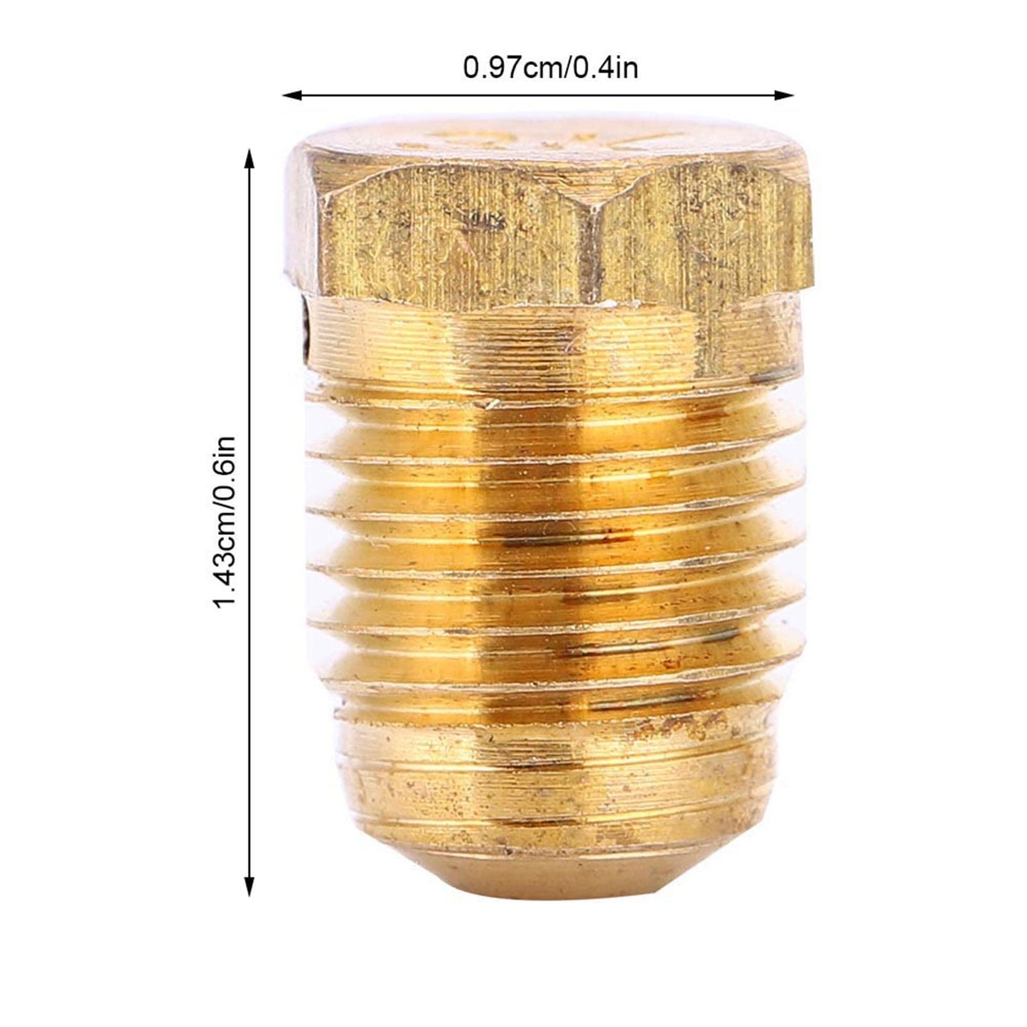 Generic 3PCS 3K 3/8 24UNF 3000psi Copper Burst Disk Tank Regulator Valve for CO2 Paintball Tank (3K), Generichwdgxnpfrg-01