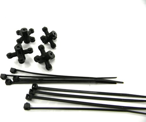 Bowjax 1034 Ultra I Dampener-Pack of 4 (Black)
