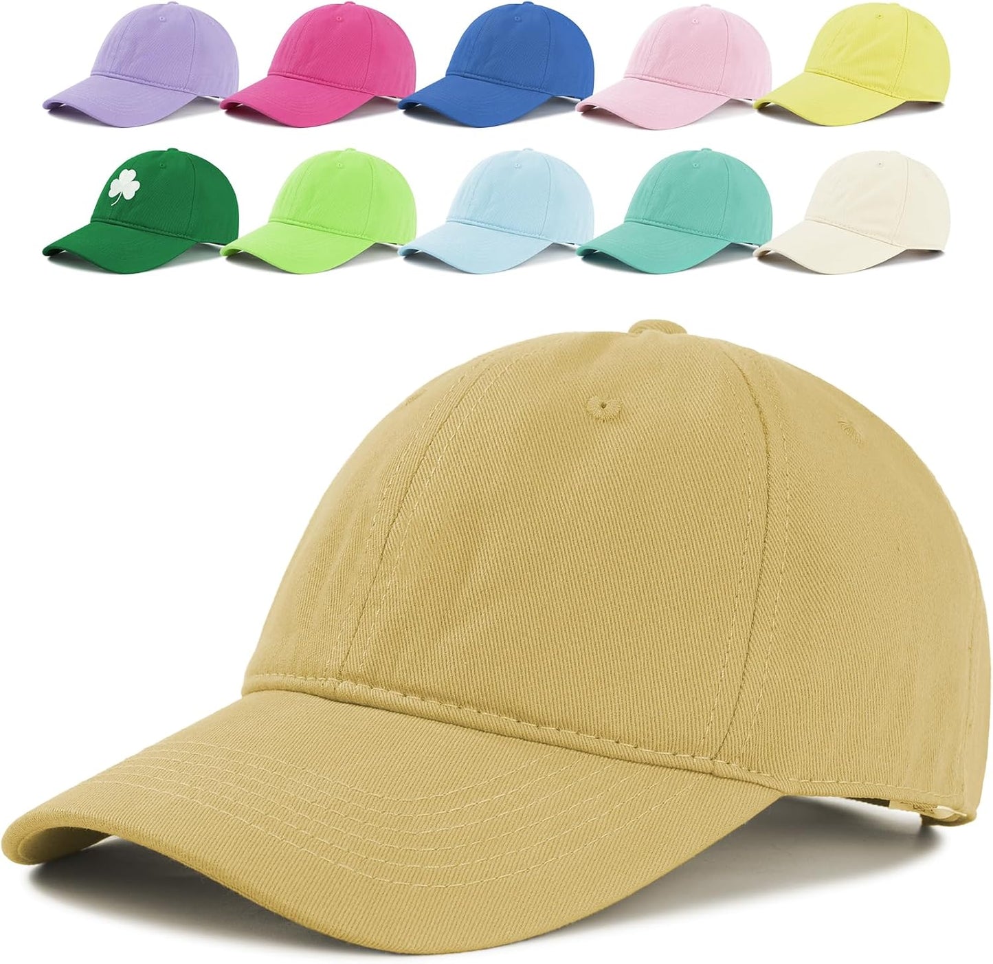 Adjustable Unisex Baseball Cap | Vintage Golf Dad Hat for Men & Women