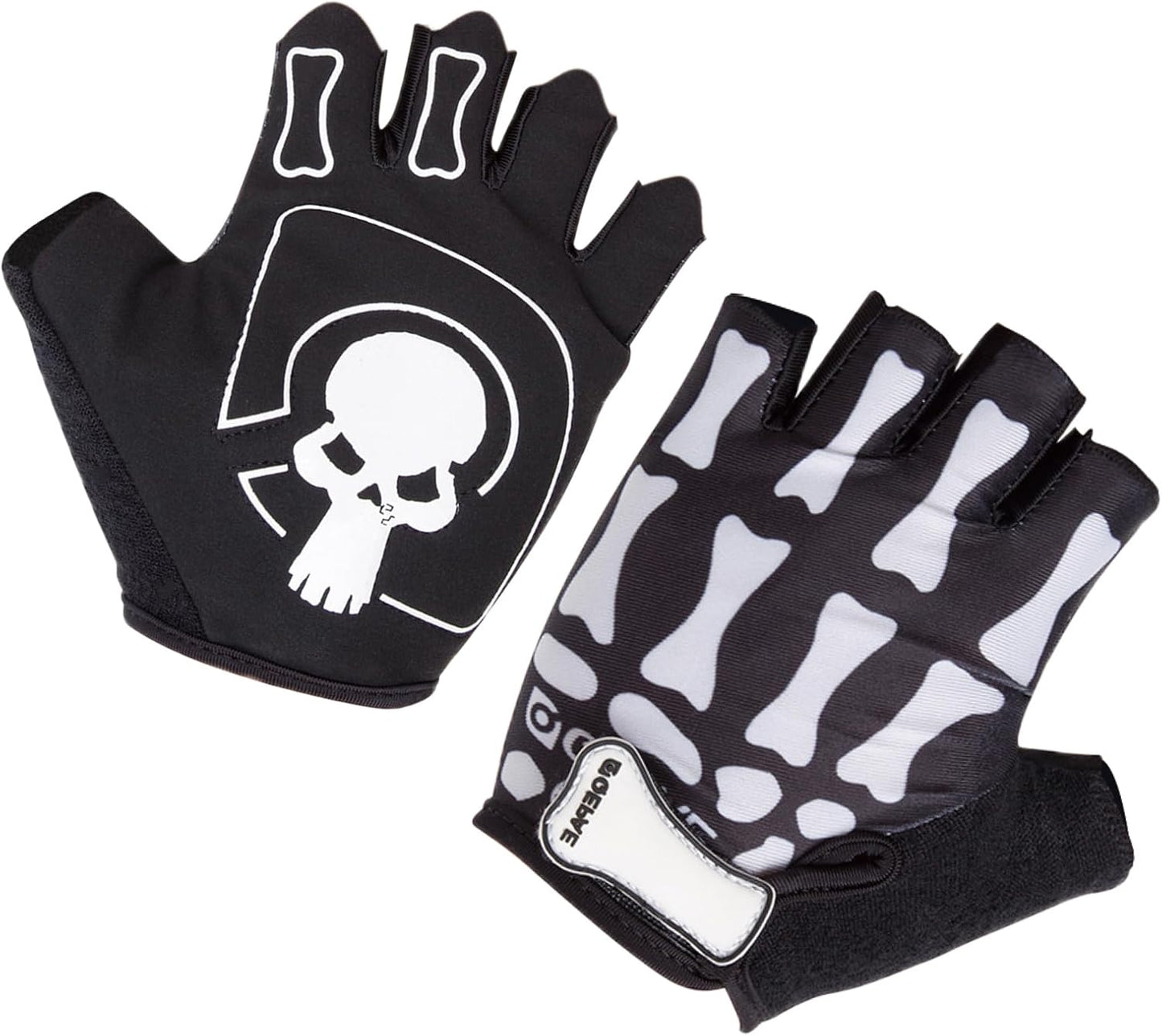 Skeleton Cycling Gloves | Breathable Shock-Absorbing Gloves for Men, Women & Kids