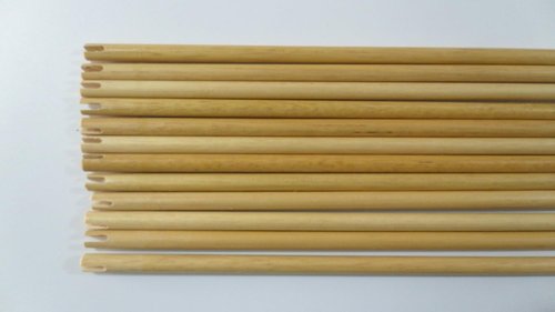 Arrow Shaft for DIY Arrow with Nocks Archery Bow Arrow Hunting Target Practice Arrow, 12Pcs
