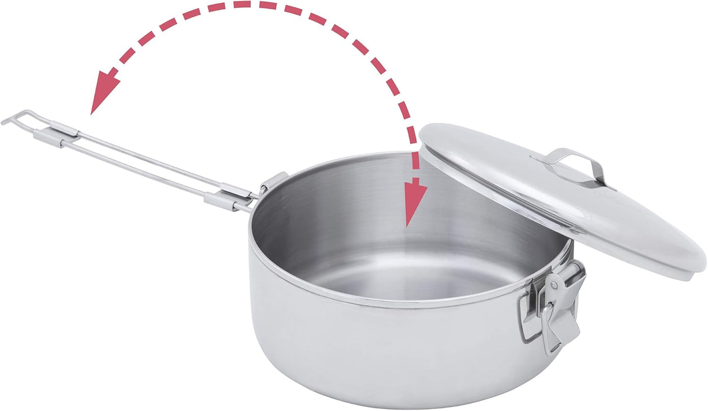 MSR Alpine Stainless Steel Stowaway Camping Pot