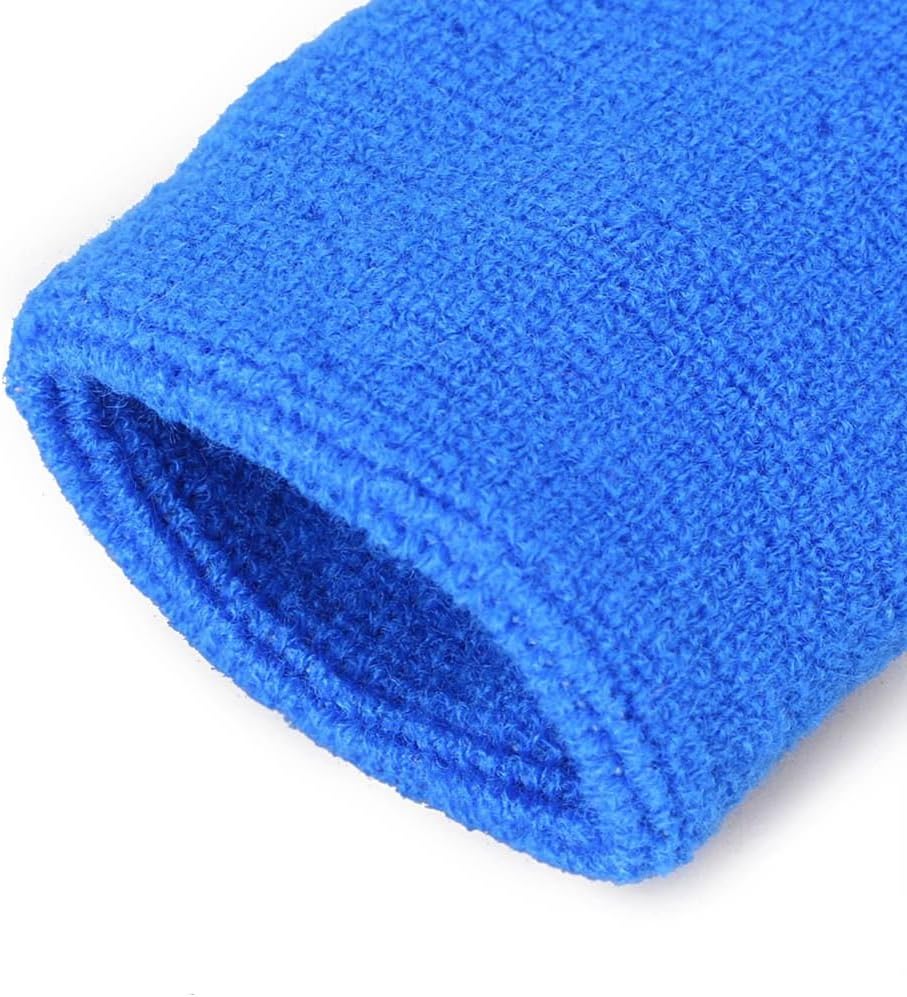 Mallofusa 10 Pack Colorful Sports Basketball Football Absorbent Wristband Party Outdoor Activity