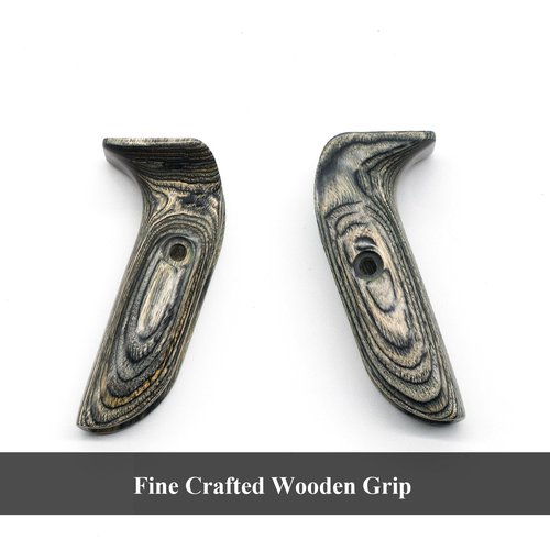 Ephrax Traditional Hunting Bow Grip - Replacement Grip for Hoyt Buffalo Tiburon and Dorado with Fine Wooden Construction for Comfort and Consistent Hand Placement.