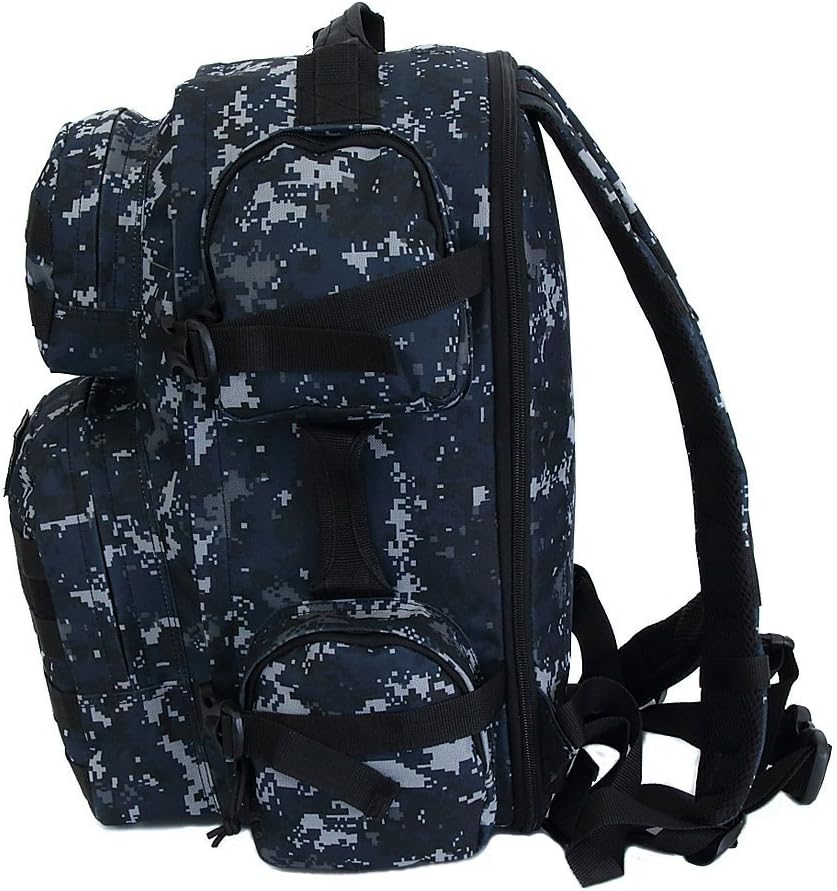 NPUSA Men's Large Expandable Tactical Molle Hydration ReadyBackpack Daypack Bag - Tan