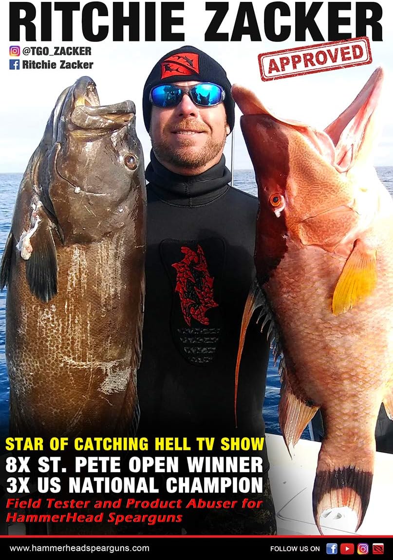 Hammerhead Spearguns 9/16” (14mm) Metal Wishbone Bands for JBL, AB Biller and Ocean Rhino