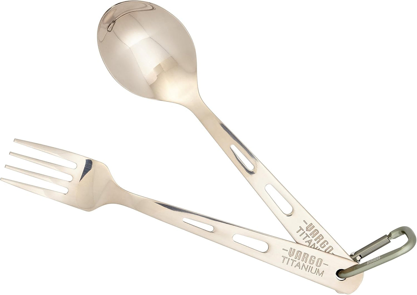Vargo Titanium Spoon and Fork Set