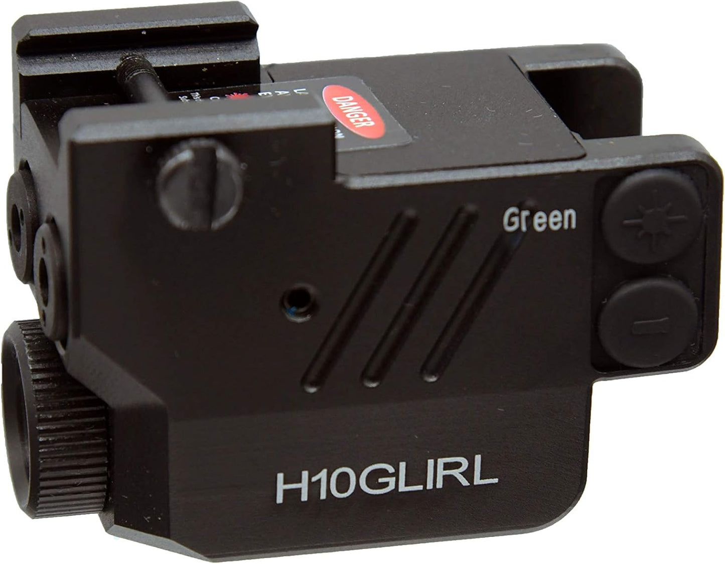 HiLight H10GLIRL 500lm Strobe Flashlight Green Beam Infrared (IR) Beam | Veteran Tested and Owned | Light Beam Combo | Rechargeable Battery | Hard Anodized Aluminum