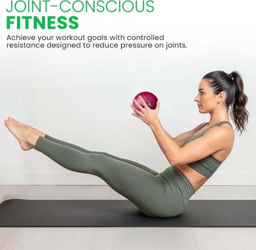 Bean Products Soft Weighted Balls for Exercise - Customizable Workout Balls for Yoga, Rehab, Pilates and Fitness - Latex Free, Easy to Grip, Versatile Physical Therapy Exercise Ball