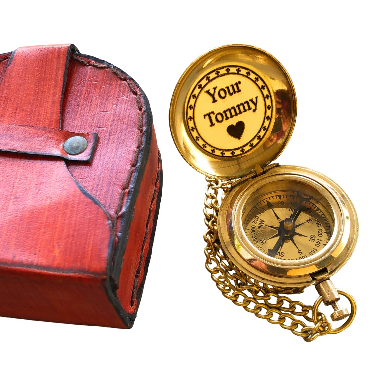 Brass Compass, Your Tommy Compass, Birthday Gifts, Working Compass, Dual Set Compass, MYCT, Dream SMP, Great Gamer Gifts