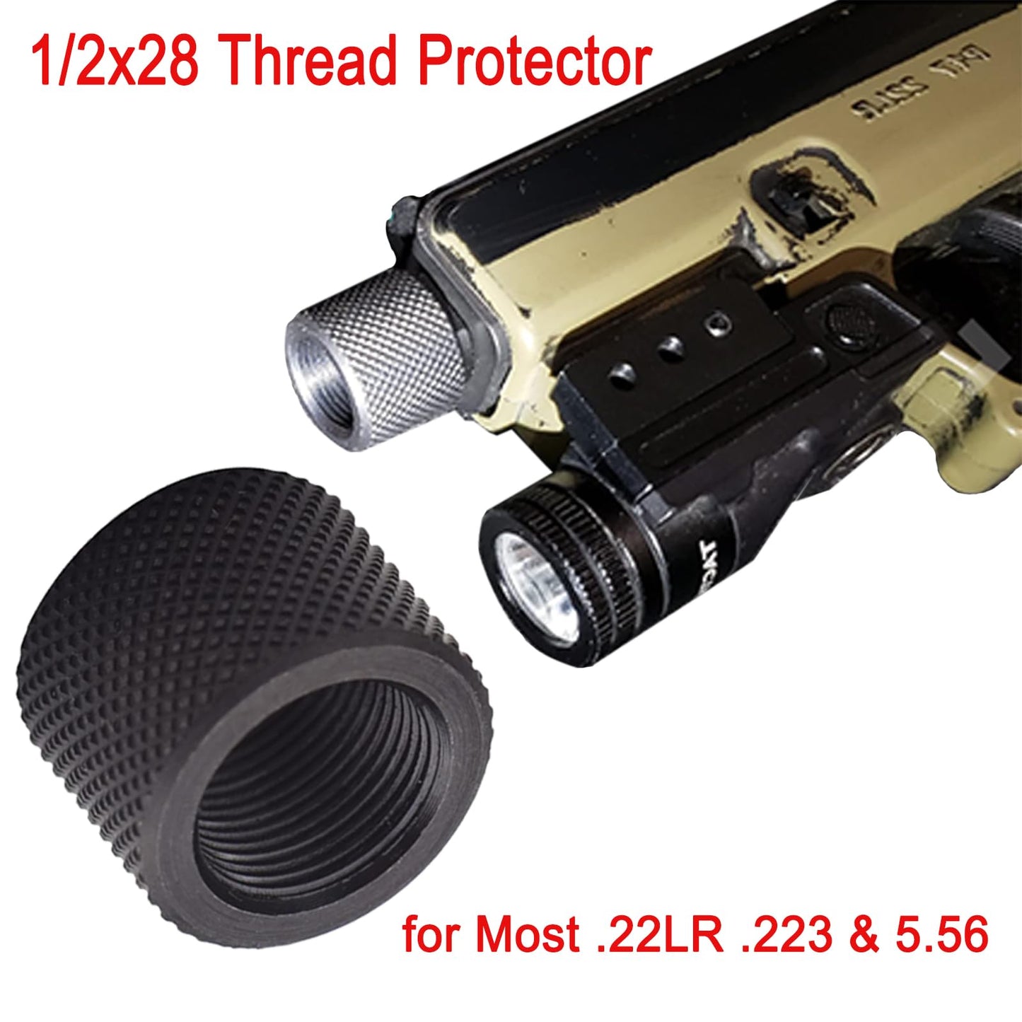 2 Pack Thread Protector 1/2 x 28 for 22LR .223 & 5.56