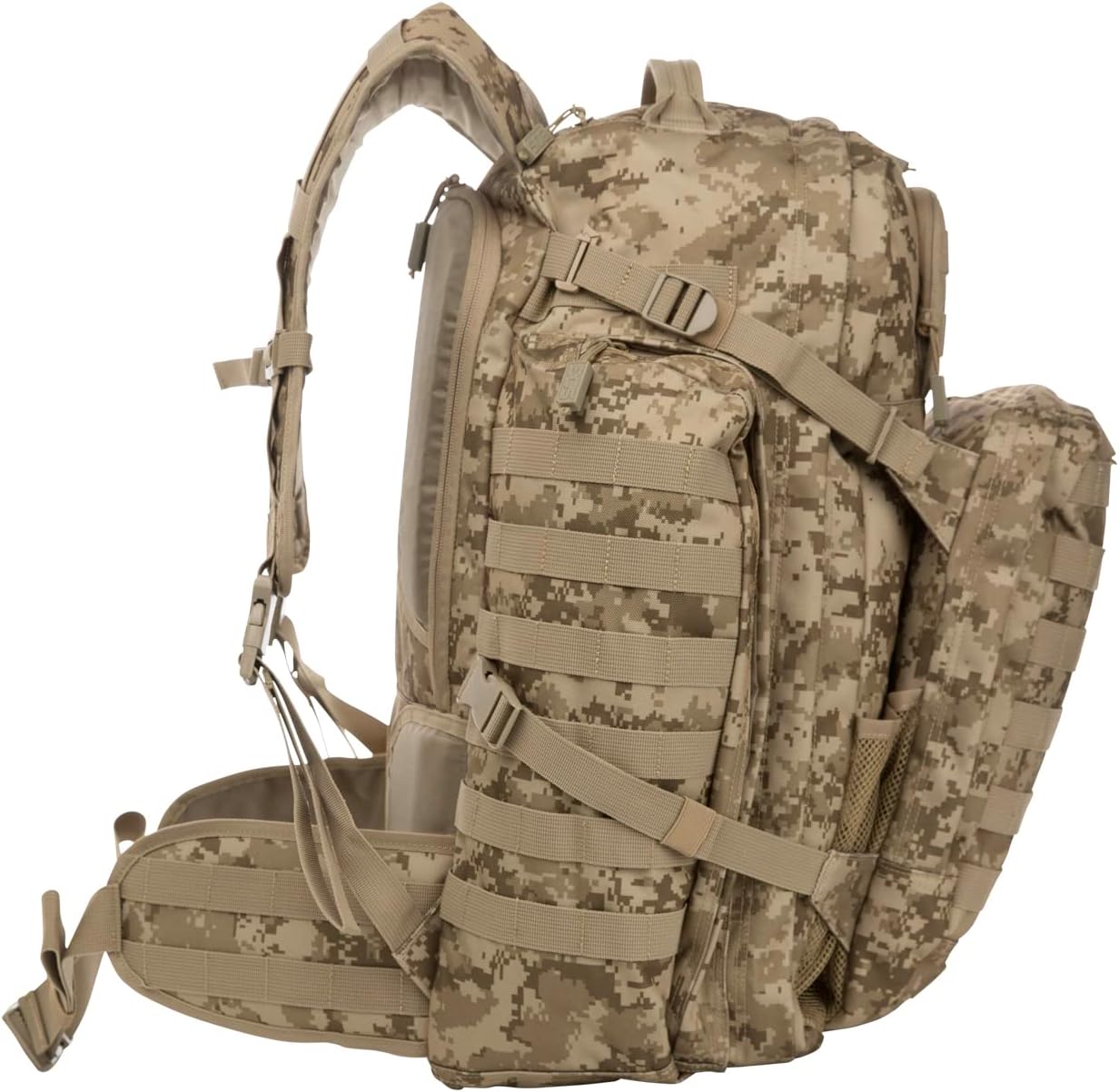 SOG Barrage Tactical Internal Frame Backpack, 64.3-Liter Storage, Black