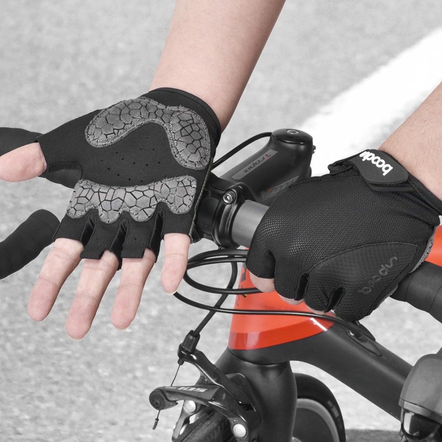 Skeleton Cycling Gloves | Breathable Shock-Absorbing Gloves for Men, Women & Kids