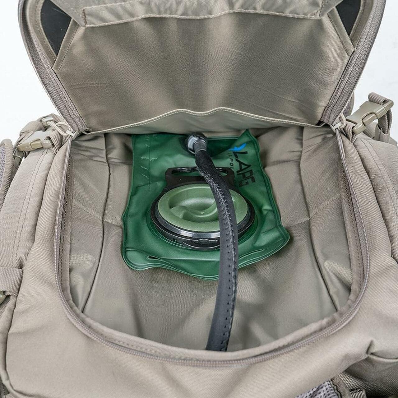 LAPG Atlas 72 Hour Tactical Backpack for Men & Women, Large Bug Out Bag with MOLLE System, Hiking Hunting Combat Backpack, Coyote