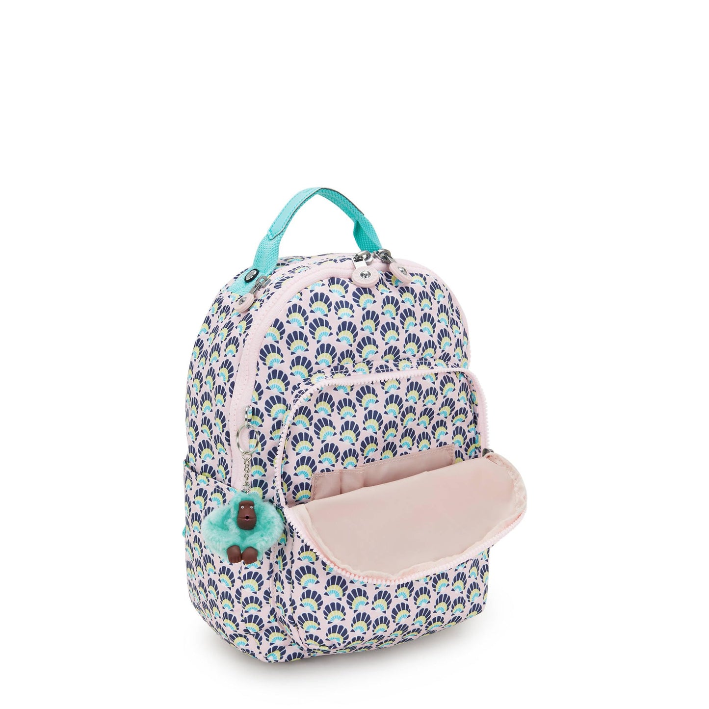 Kipling Women's Seoul Small Bts Prt Tablet Backpack, Durable, Padded Shoulder Straps with Tablet Sleeve