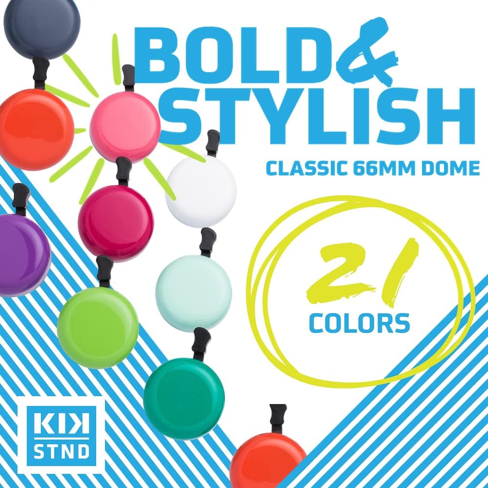 Kickstand Cycleworks Classic Beach Cruiser Ding Dong Bicycle Bell - Multiple Color Options