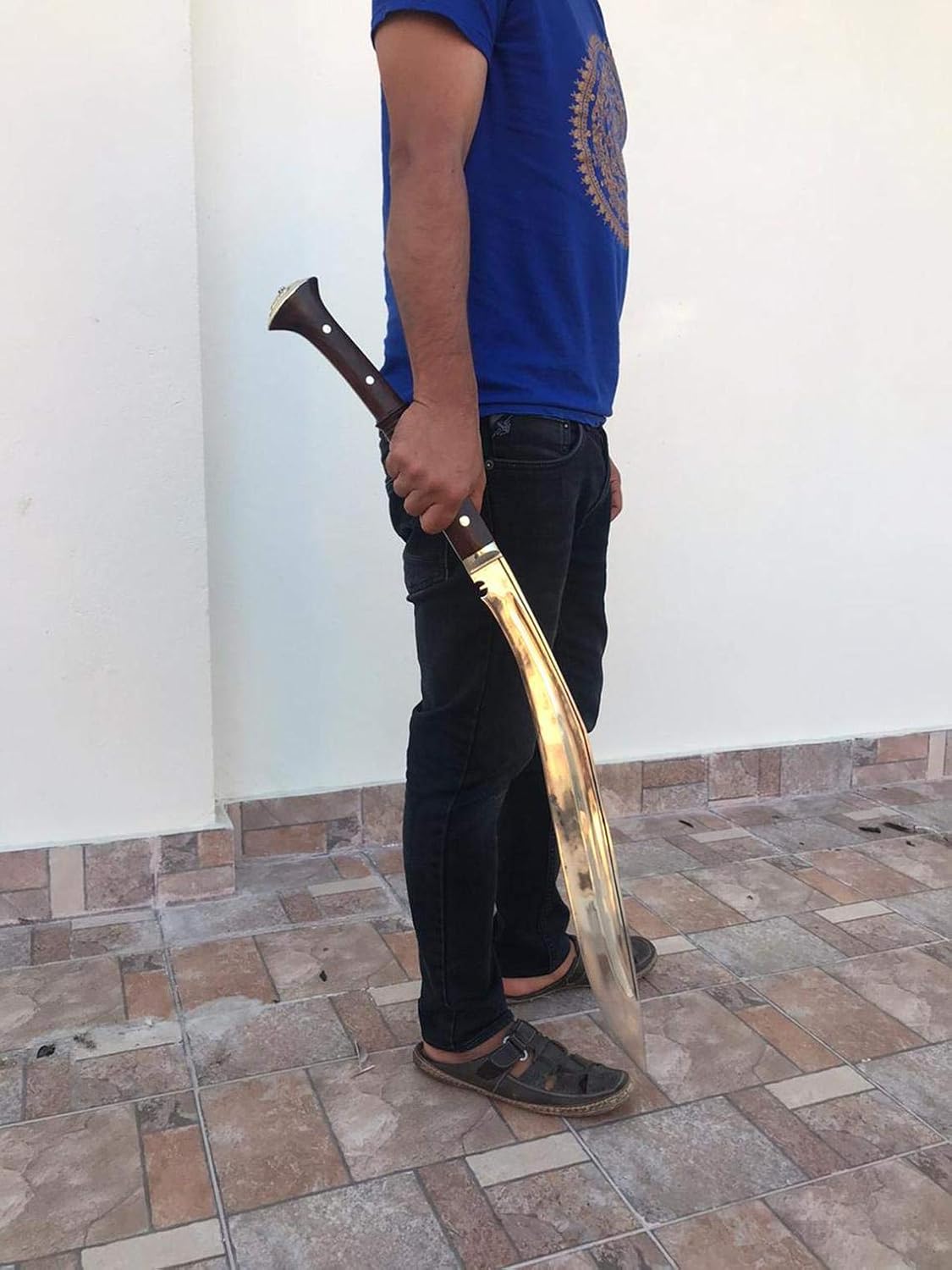 Farmer Using 20 inch kukri | Brush craft, Daily using Handmade Khukuri Knife Nepal Zombie Apocalypse Chopper