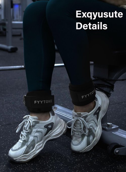 Ankle Strap(Single) for Cable Machine, Ankle Cuff for Kickbacks, Leg Extensions, Lower Body Exercises, Glute Workouts, Booty Hip Abductors Exercise, for Home & Gym