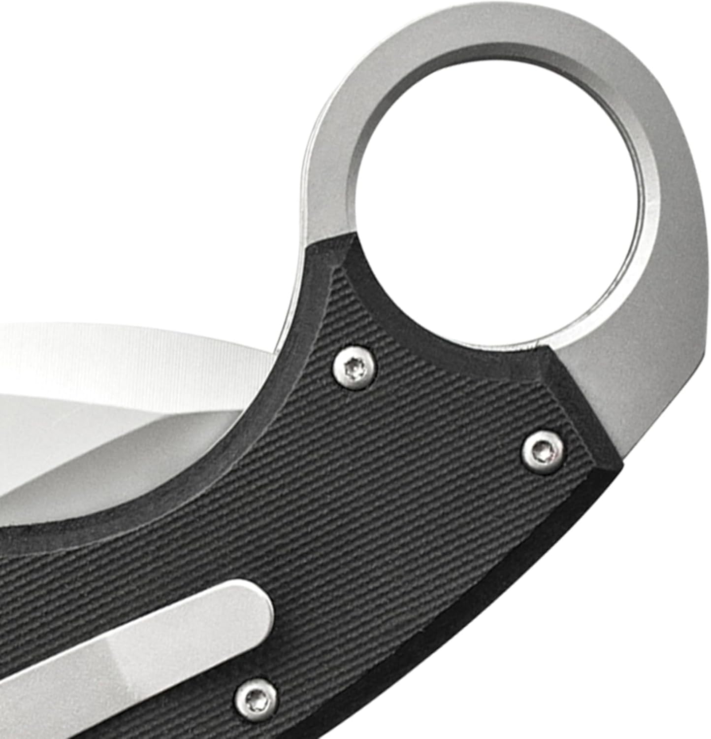Smith & Wesson Extreme Ops CK33 7.9in S.S. Karambit Folding Knife with 3.1in Hawkbill Blade and G-10 Handle for Outdoor, Tactical, Survival and EDC