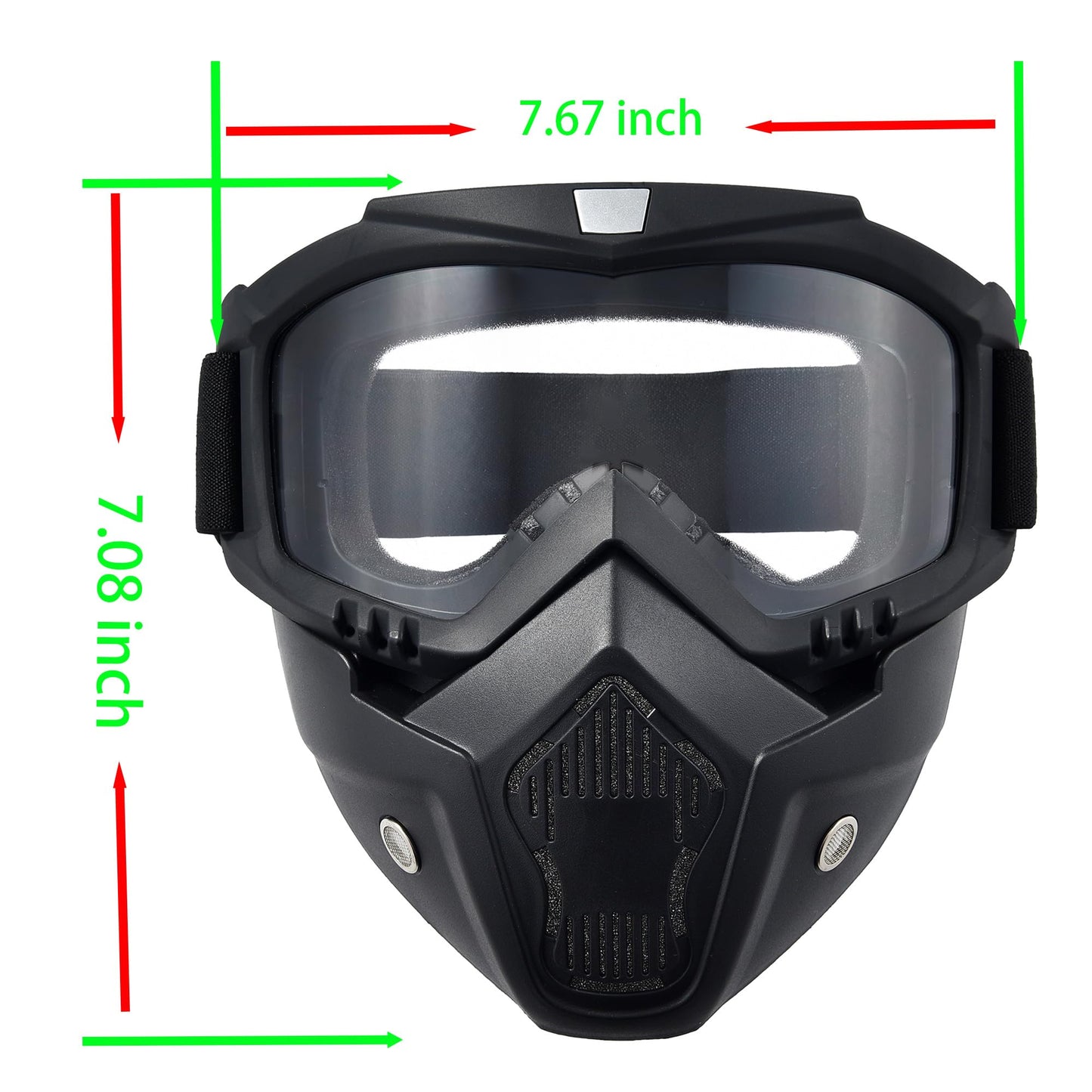 2 Pieces Paintball Mask Anti Fog,Airsoft Helmet and Mask Full Face,Tactical Mask for Men,Airsoft Goggles Ballistic Goggles Tactical Goggles,for Skiing Paintball Shooting Cycling Fishing
