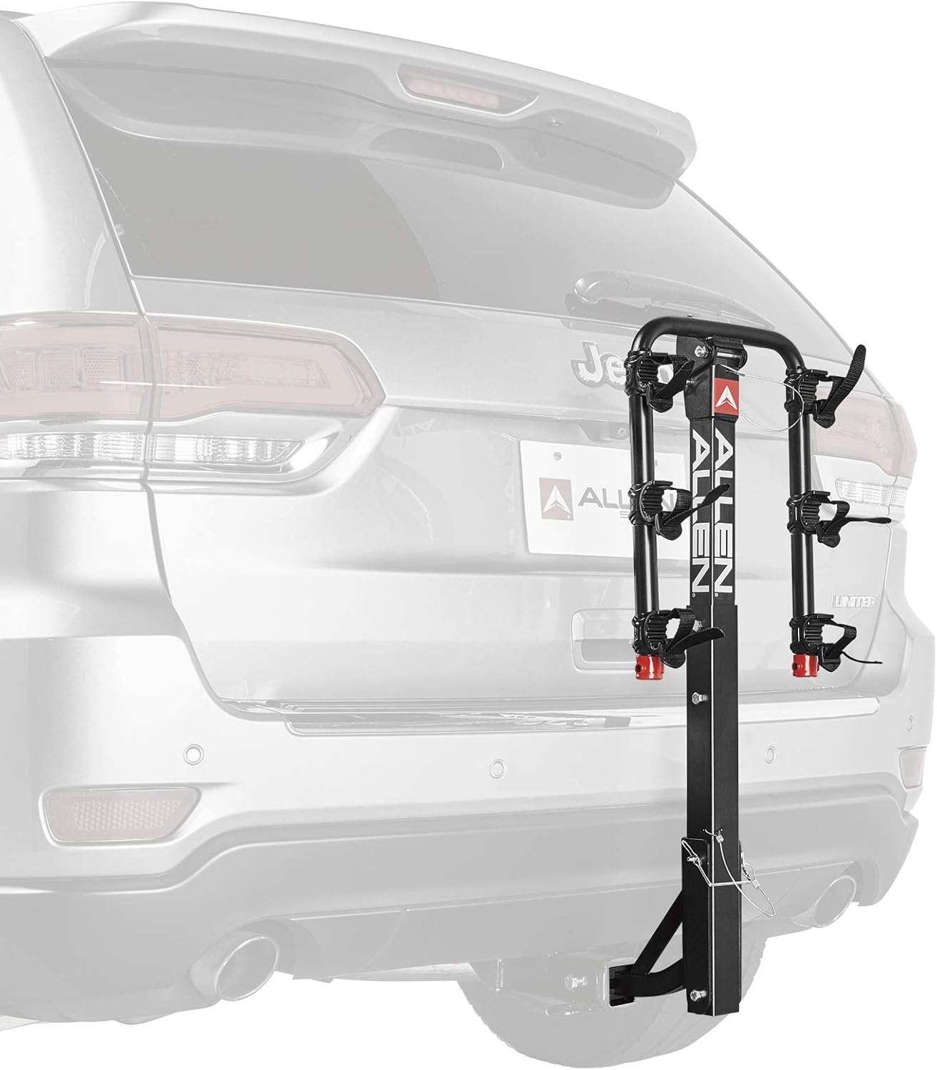 3-Bike Hitch Rack for 1.25" & 2" Hitches - Allen Sports Durable Bike Carrier