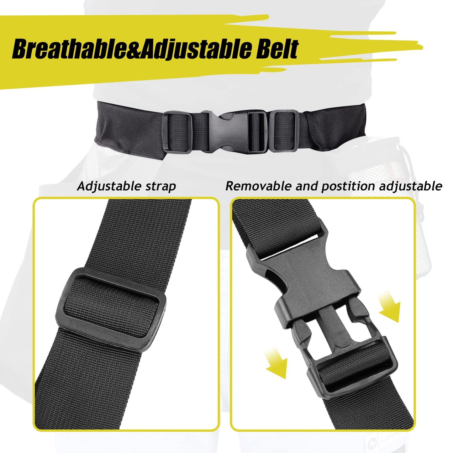 BOOSTEADT Dove Hunting Belt, Game Pouch, Shell Bags, Water Bottler Holder, Adjustable Game Belt for Shooting, Hunting