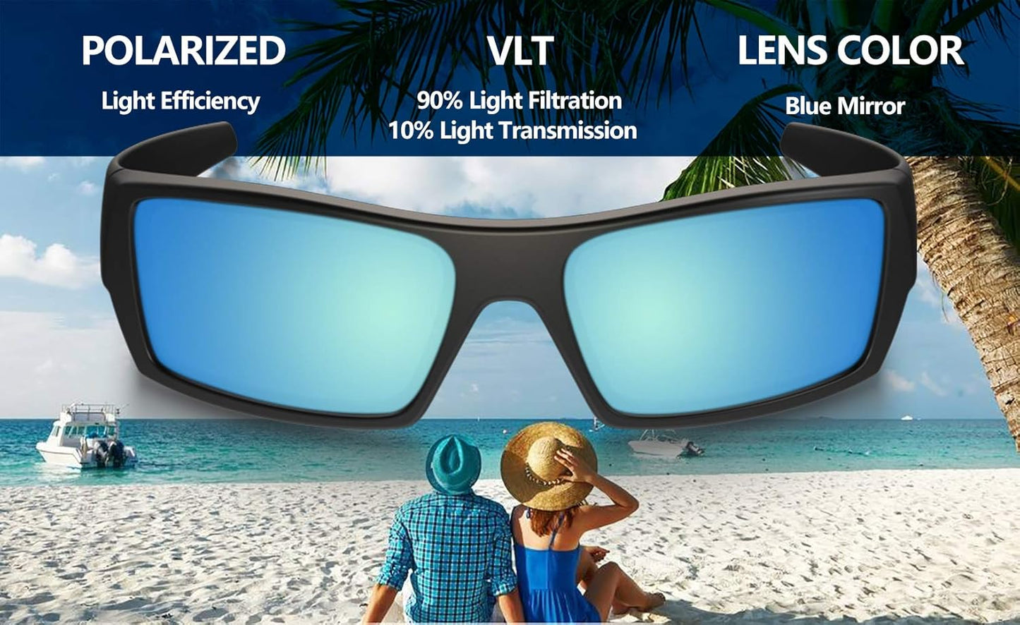 1.5mm Polarized Replacement Lenses for Oakley Batwolf Sunglasses OO9101 - Multiple Options