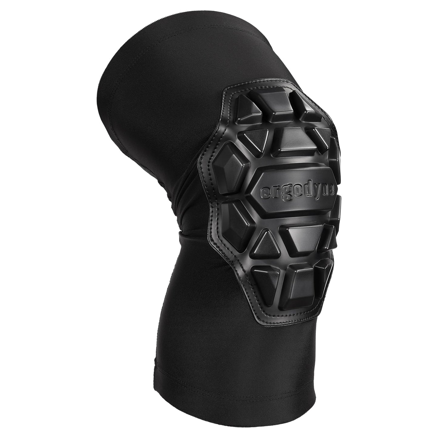Ergodyne ProFlex 550 Padded Knee Sleeves - 3-Layer Foam Cap, Small/Medium (Pair)
