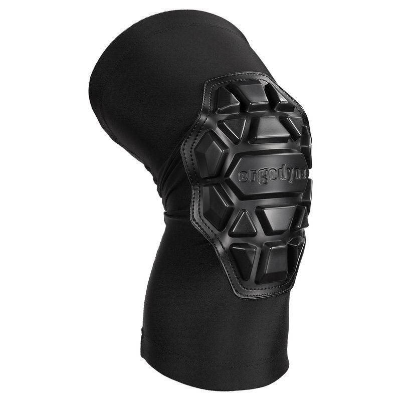Ergodyne ProFlex 550 Padded Knee Sleeves - 3-Layer Foam Cap, Small/Medium (Pair)