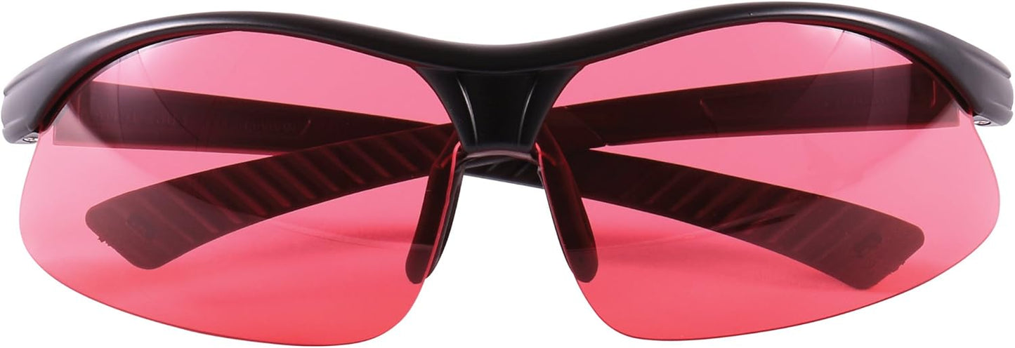 Allen Interchangeable Lens Shooting Glasses (Clear, Red, Yellow, Smoke)