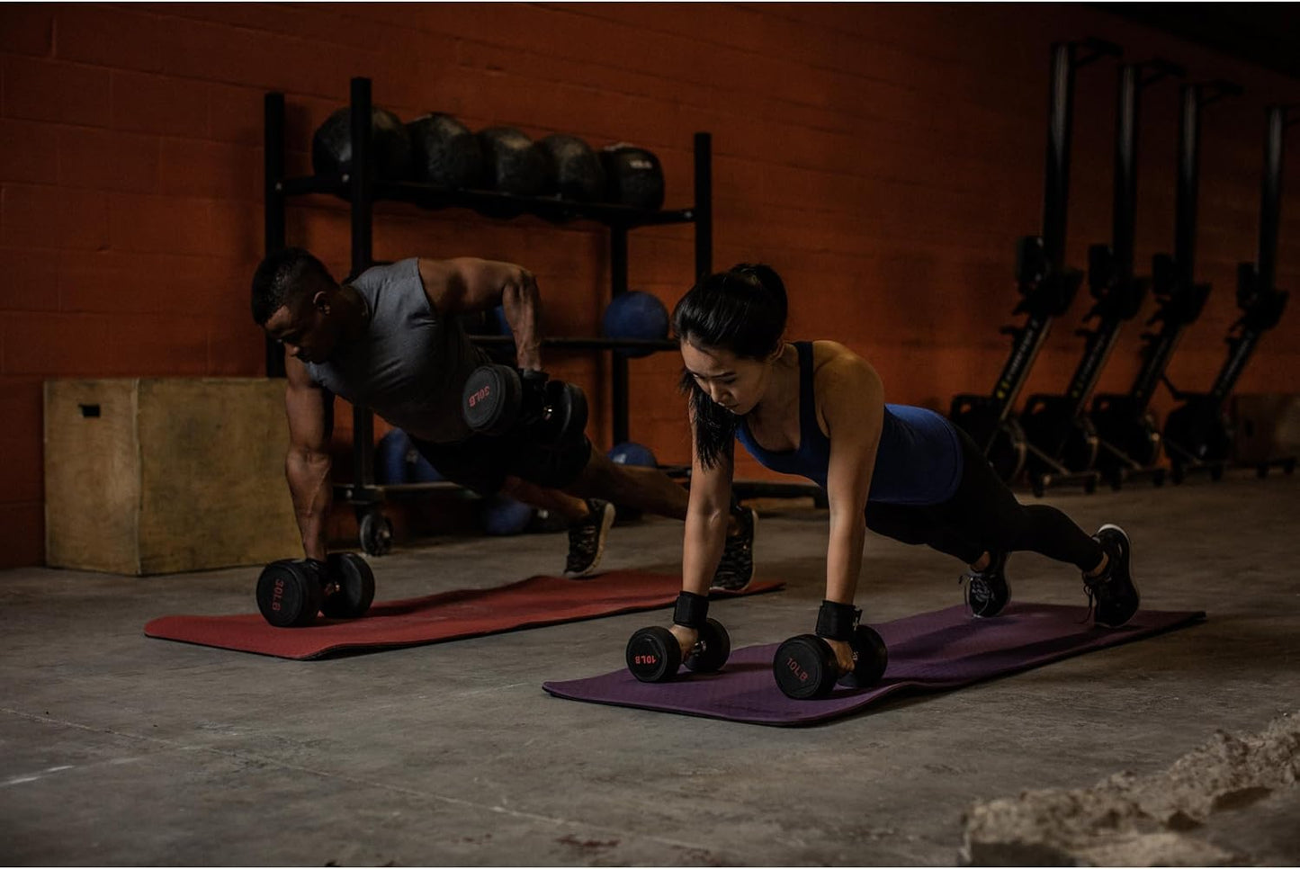 Harbinger Recyclable Foam Eco Fit Exercise Mat 3/8-Inch