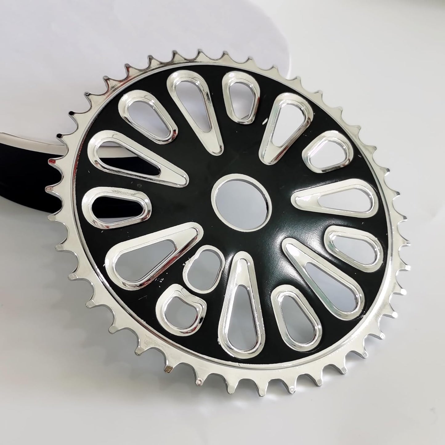 2”Cup Wide Pedal Crank Kit, One-Piece Crank, for 2- Stroke Motor,Gas Motorized Bicycle 48cc/66cc/80cc