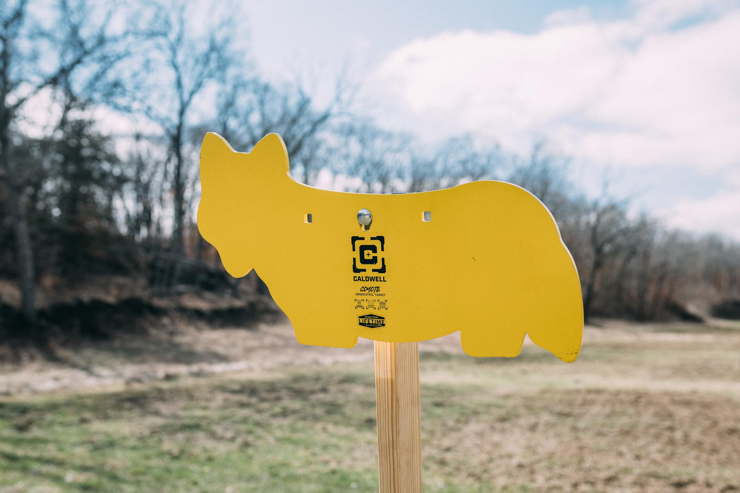 Caldwell AR500 Game Series Coyote 3/8 Inch Thickness, Rifle Rated for Precision Shooting and Target Practice