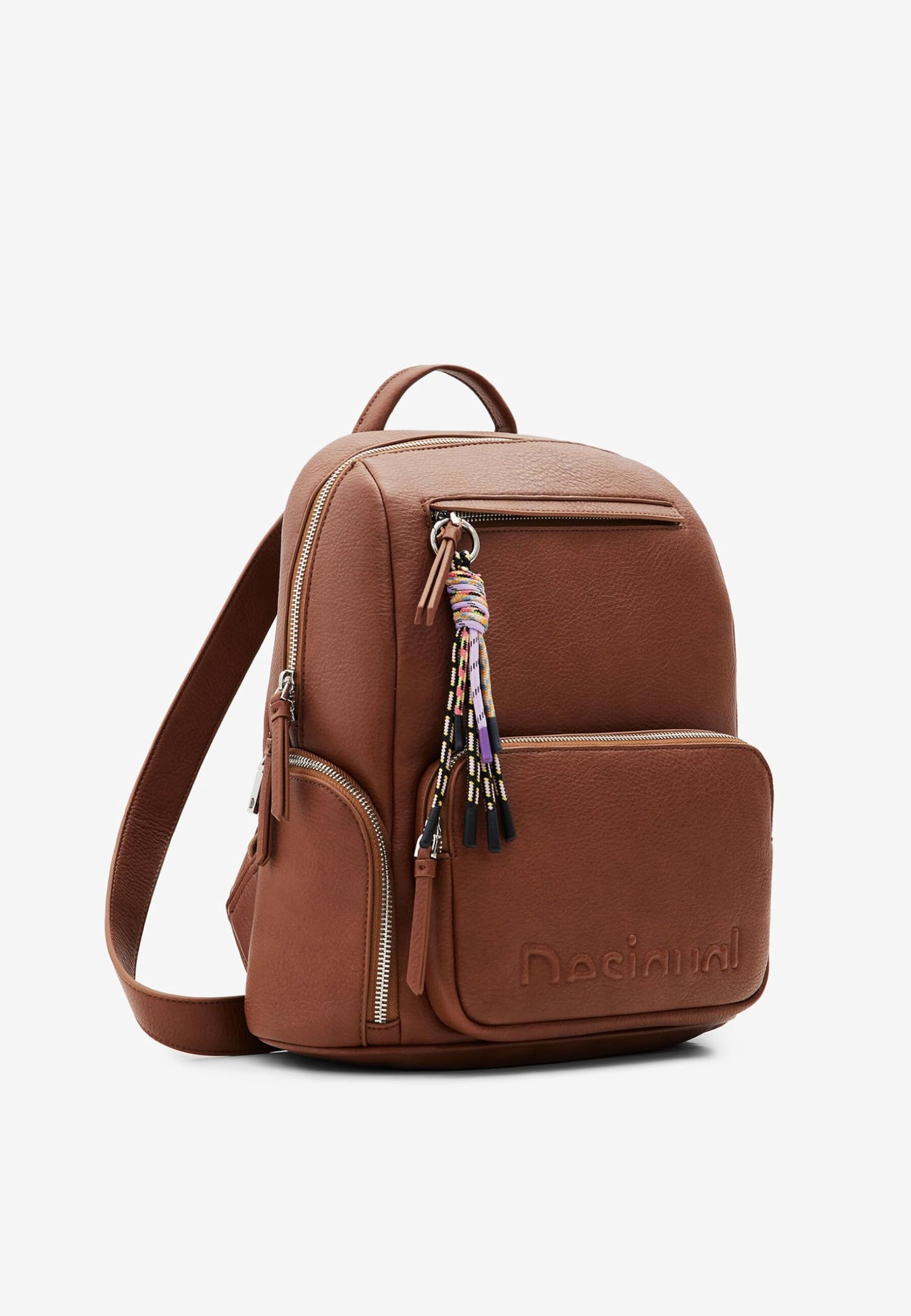 Desigual Midsize Half-Logo Backpack