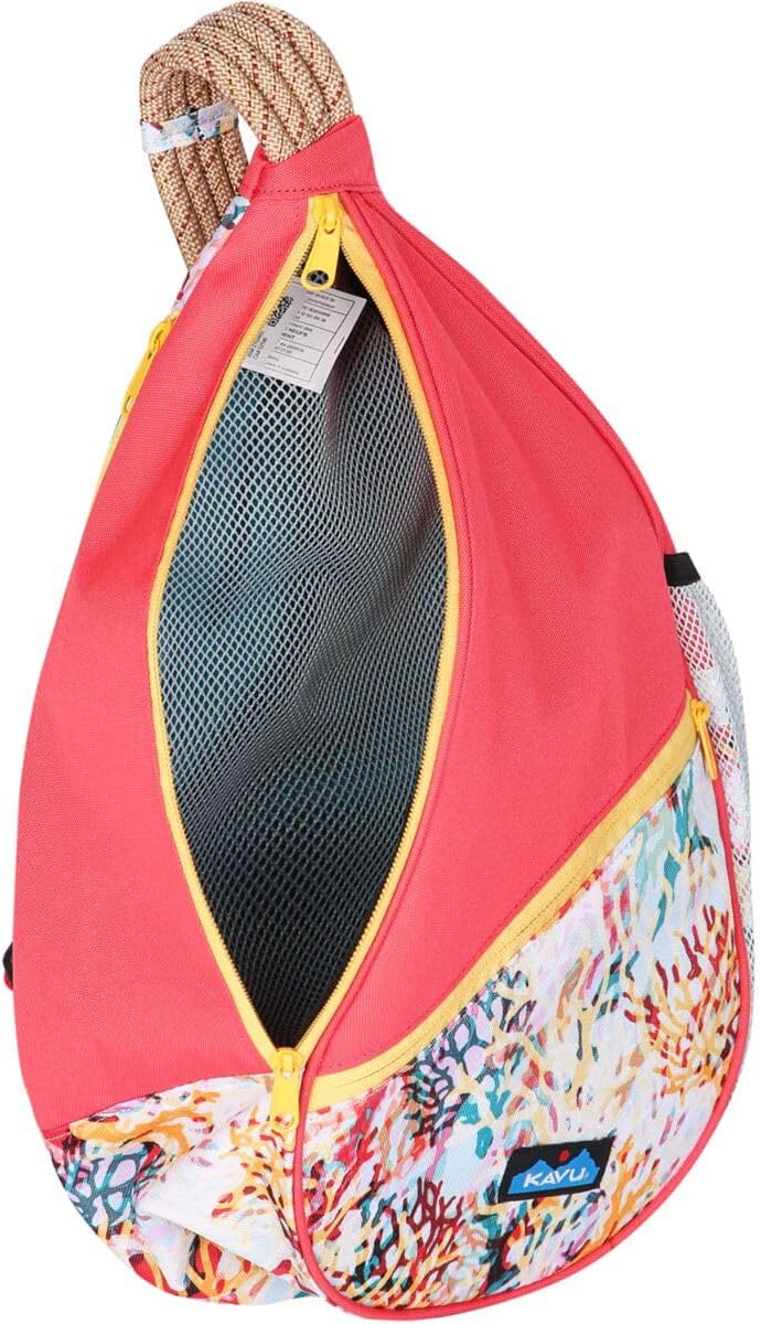 KAVU Paxton Pack Backpack Rope Sling Bag - Jet Black