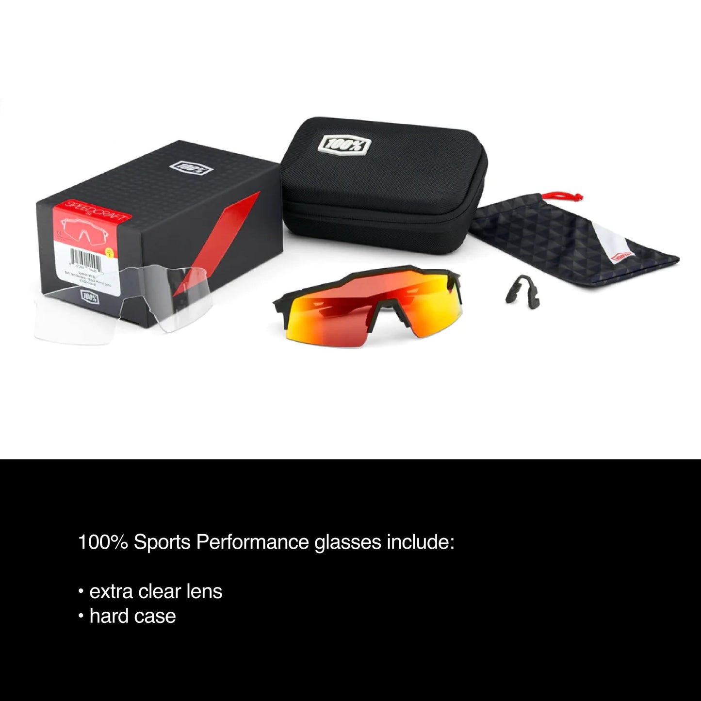 100% Slendale Sunglasses - Polished Translucent Grey; Purple Multilayer Mirror
